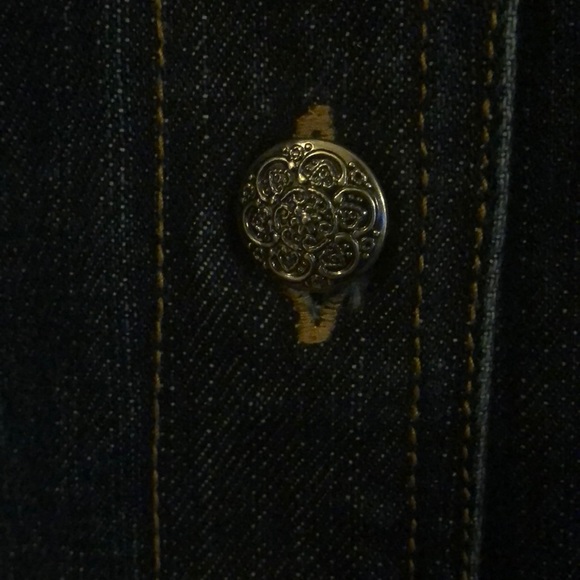 Vtg Gordon James Western Embroidered Jean … - Picture 13 of 13